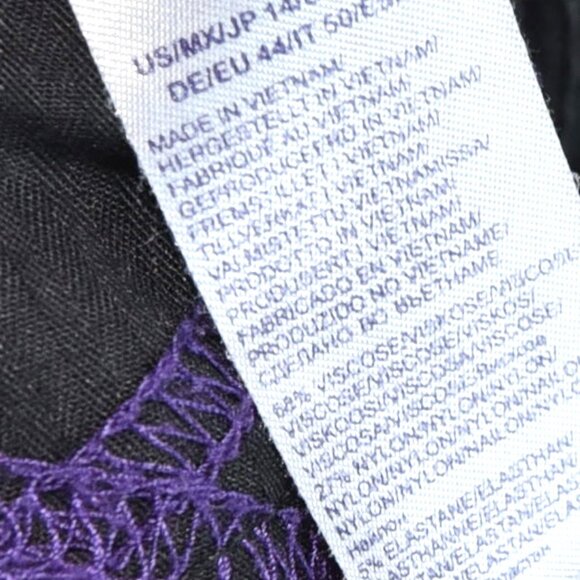 NYDJ Black Pants 14 Slimming Stretch Skinny Classic Officewear Minimalist Work - Picture 11 of 11